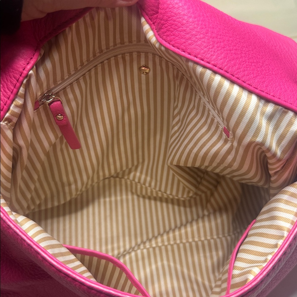 Kate Spade Pink Pebbled Leather Crossbody - Picture 4 of 11